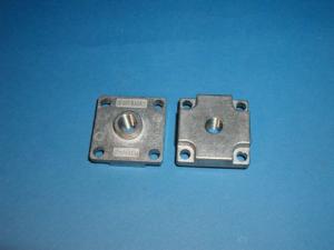 Ändplatta 44x44. M12.