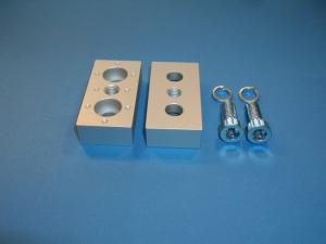 Ändplatta 40x80. M12