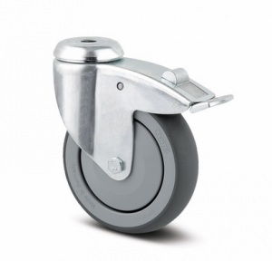 Ledhjul med broms M8/M12