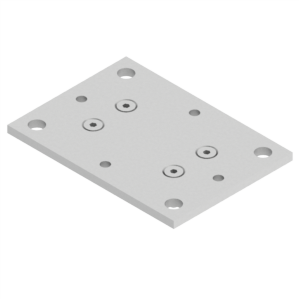 Fotplatta 100x140 Tung