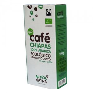 Ekologiskt malet kaffe, Chiapas, 250 g - kort datum - (31/03/2024)