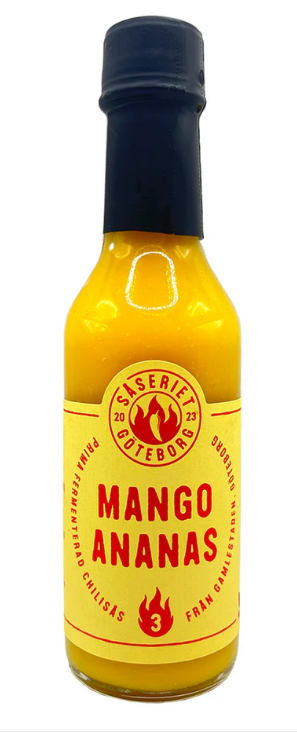 Mango Ananas Hot sås "Golden Heat" 148ml