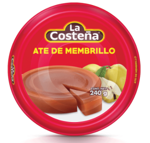 Inlagd guava paste (ate de guayaba),  La Costeña, 240 g
