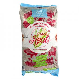 Blue corn flour for tortillas, MAZA REAL