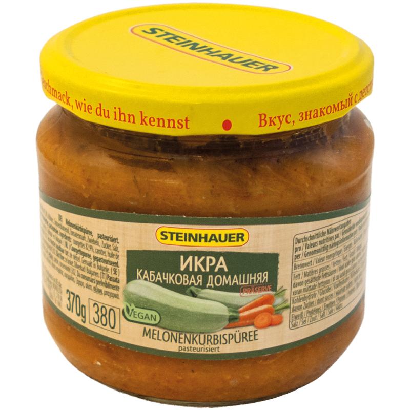 "Ikra Kabachkovaya Domashnaya", squashpureé