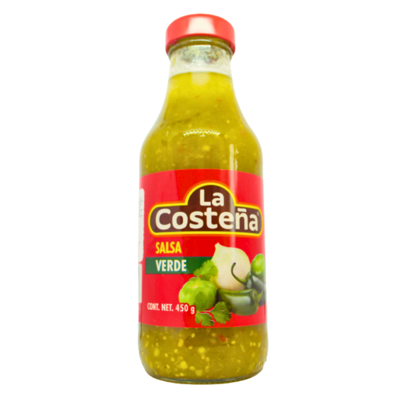 Green tomatillo sauce, La Costeña, 450 ml