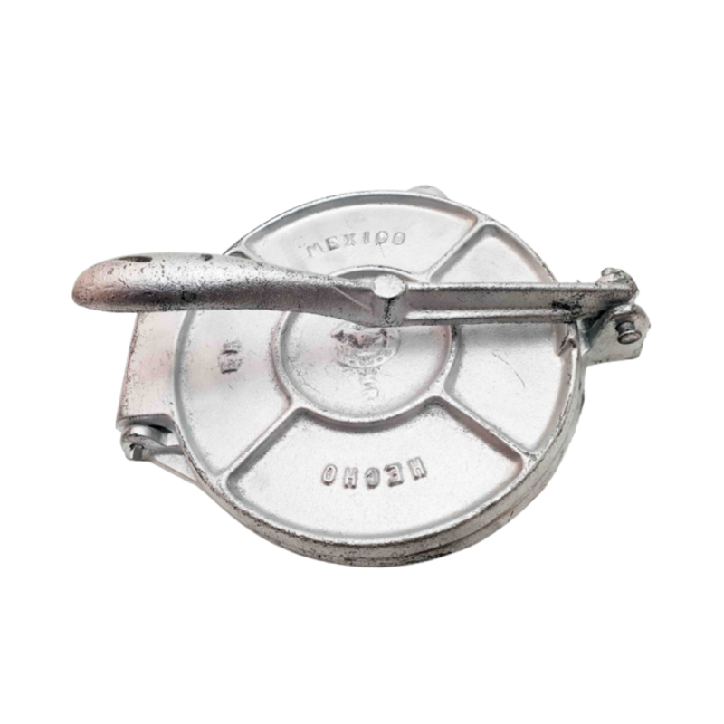 Aluminium tortillapress för att göra tortillas, 19 cm diameter