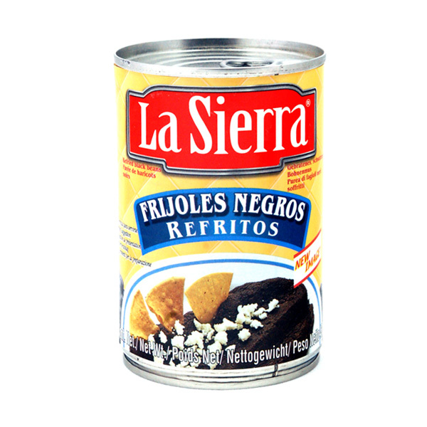 Frijoles refritos negros, La Sierra, 430 gr