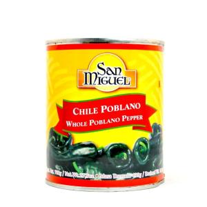 Chiles Poblanos enteros, San Miguel, 780 g