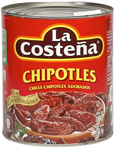 Chipotles adobados, La Costeña 2,8kg