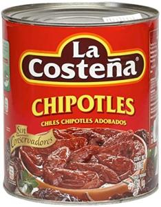 Chipotles i adobo sås, La Costena, 2,8 kg