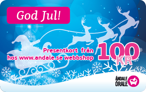 Gift card for 100 kr