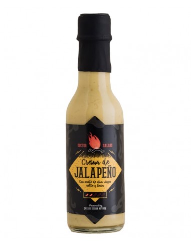 Crema de Jalapeños con aceite de oliva y limón, Sierra Nevada, 150 ml