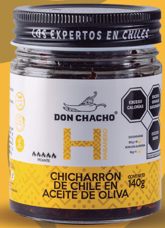 Chicharrón with Chile - Habanero