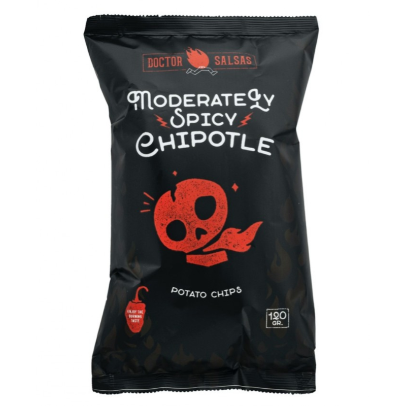 Potatis chips med chipotle, Doctor Salsas, 120 g