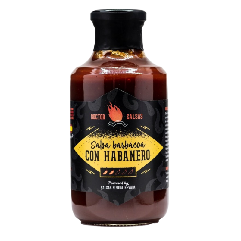 Barbacue Sås med habanero, Dr. Salsas, 500 ml