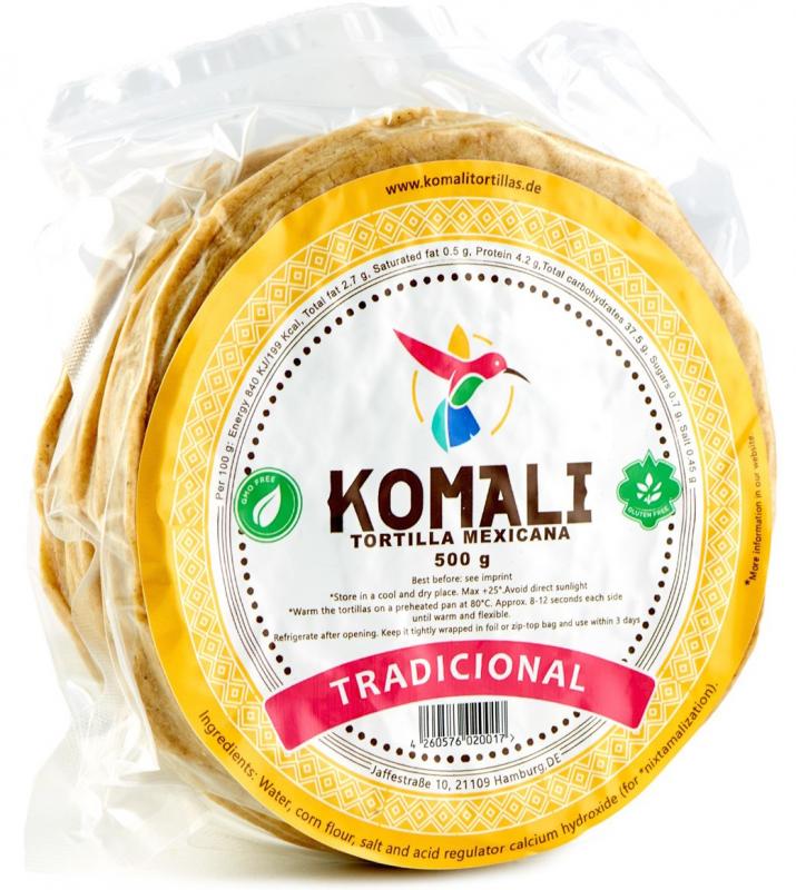 Majstortilla Komali, 15cm i diameter