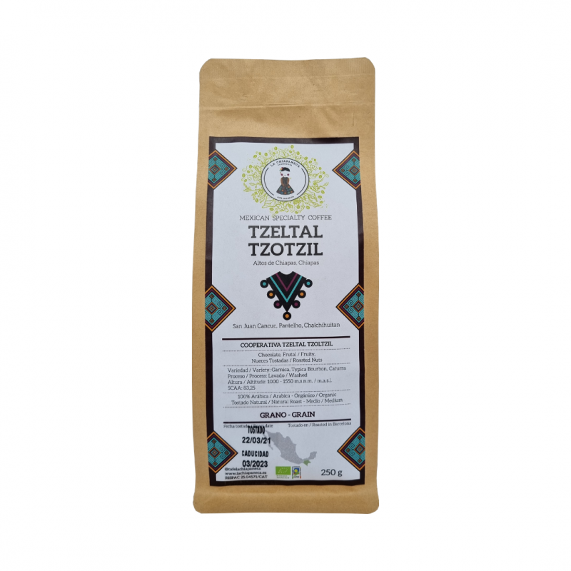 Café en granos, La Chiapaneca 250 g
