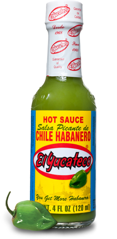 Grön Habanerosås, El Yucateco, 120ml