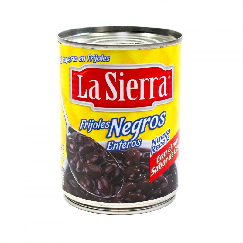 Frijoles negros enteros, La Sierra 560g