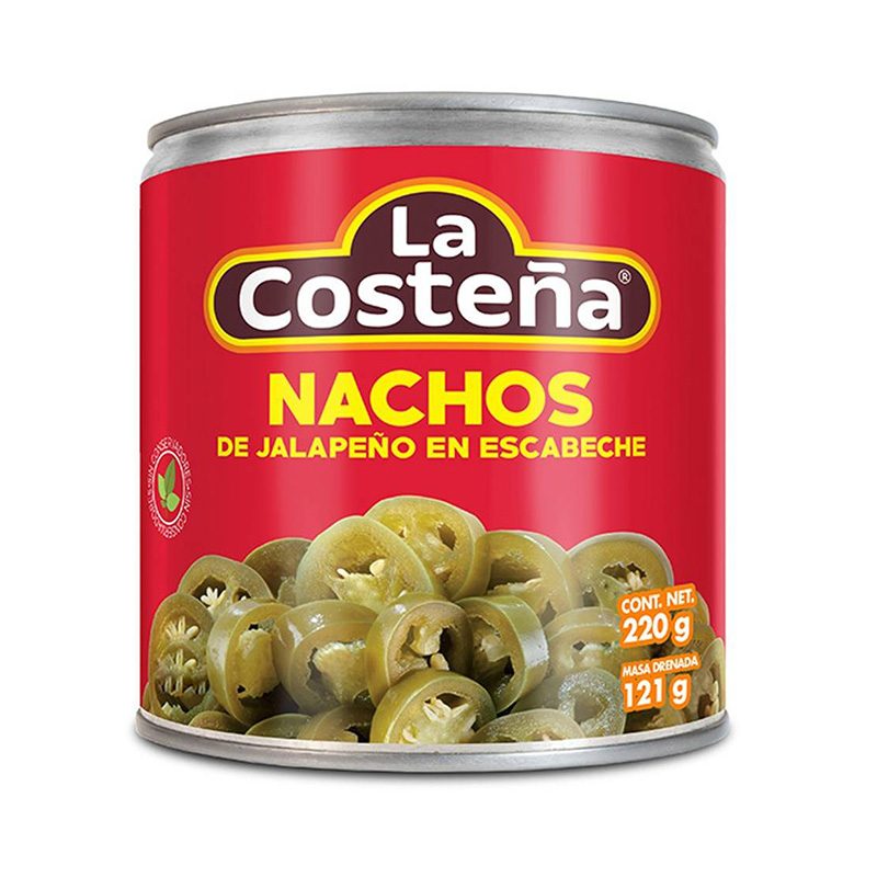 Nacho jalapeño chili, La Costeña, 220g