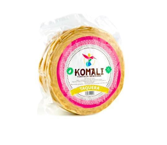 Yellow Corn tortillas Komali, 12 cm diameter