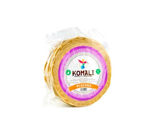 Corn tortillas Komali, 10 cm i diameter