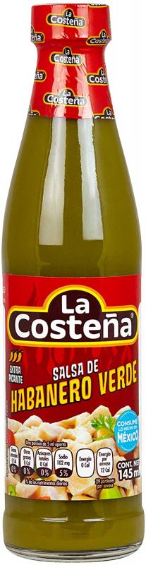 ​ Green habanero sauce, La Costena, 150 g