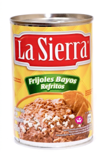 Refried bruna "pinto/bayo" bönor​, La Sierra, 430 g
