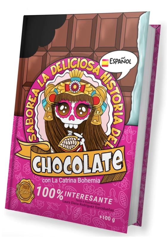 Barnbok "Upplev chokladens läckra historia med La Catrina Bohemia"
