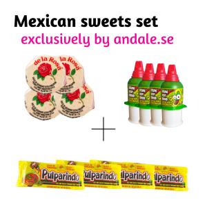 Mexican sweets set