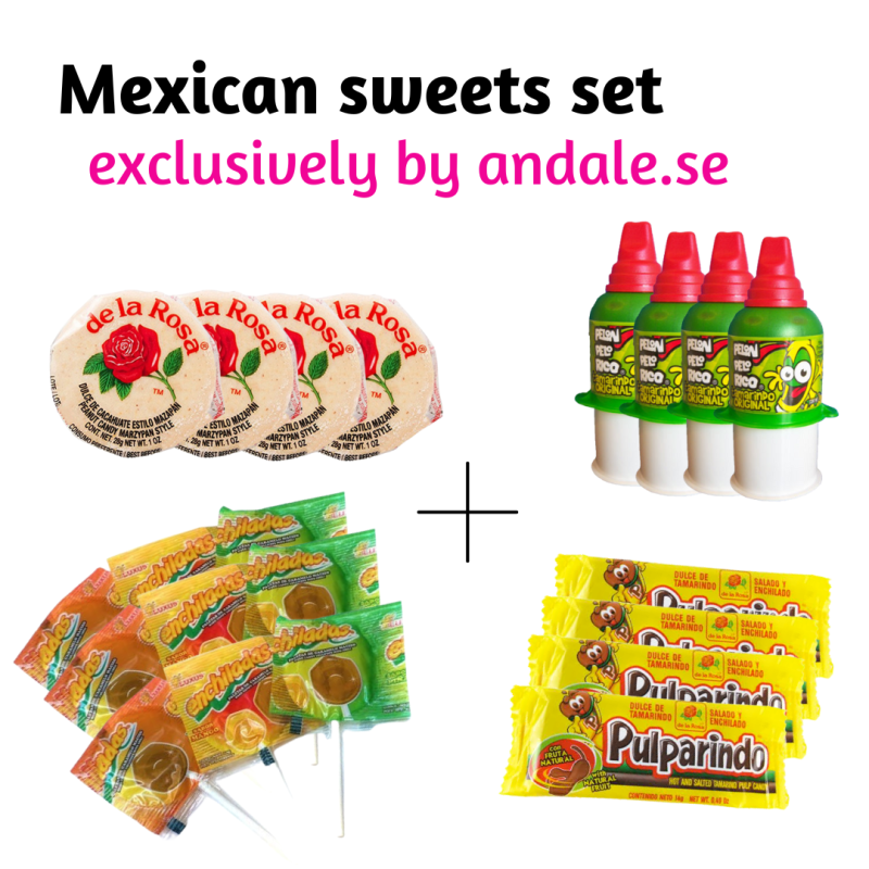 Mexican sweets set