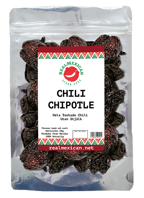 Chile Chipotle, RealMexican, 500 g