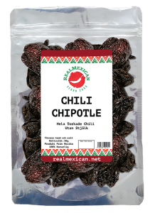Chili Chipotle, utan stjälk, 50 g