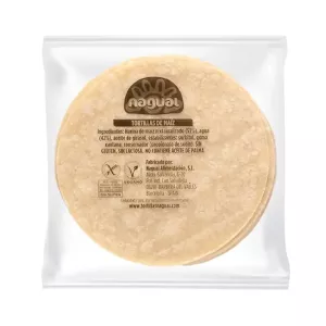 Vit majstortilla 12cm, Nagual, bäst före 21-04-2026