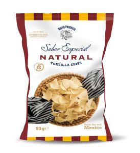 Totopos mexicanos sin gluten 90g