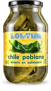 Chiles Poblanos, 940g, Lol-Tun
