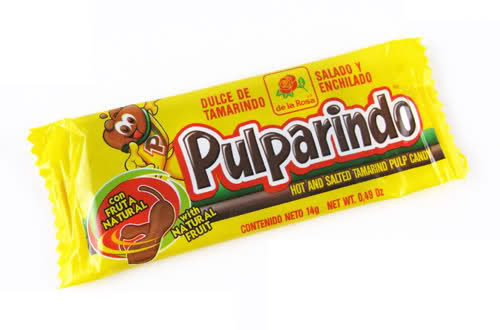 Pulparindo, dulce de tamarindo, unidad 14g