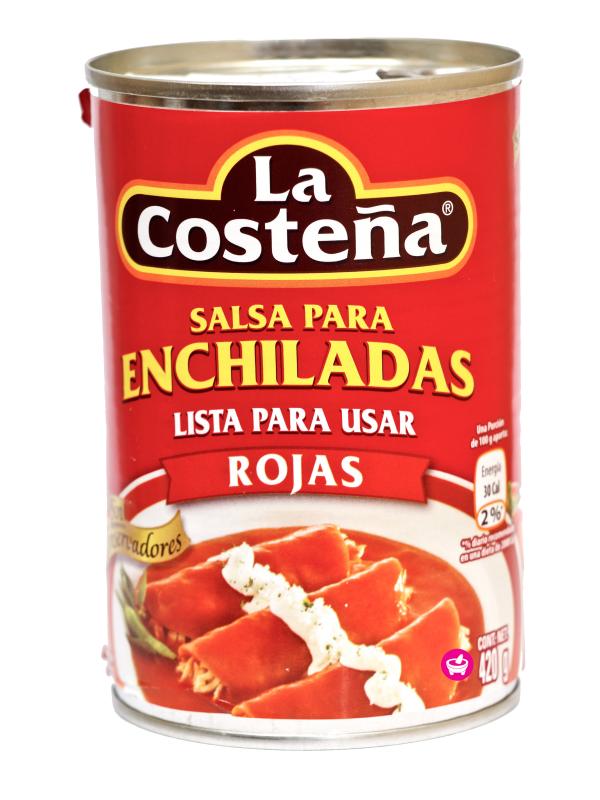 Salsa roja para enchiladas, La Costeña, 420 g