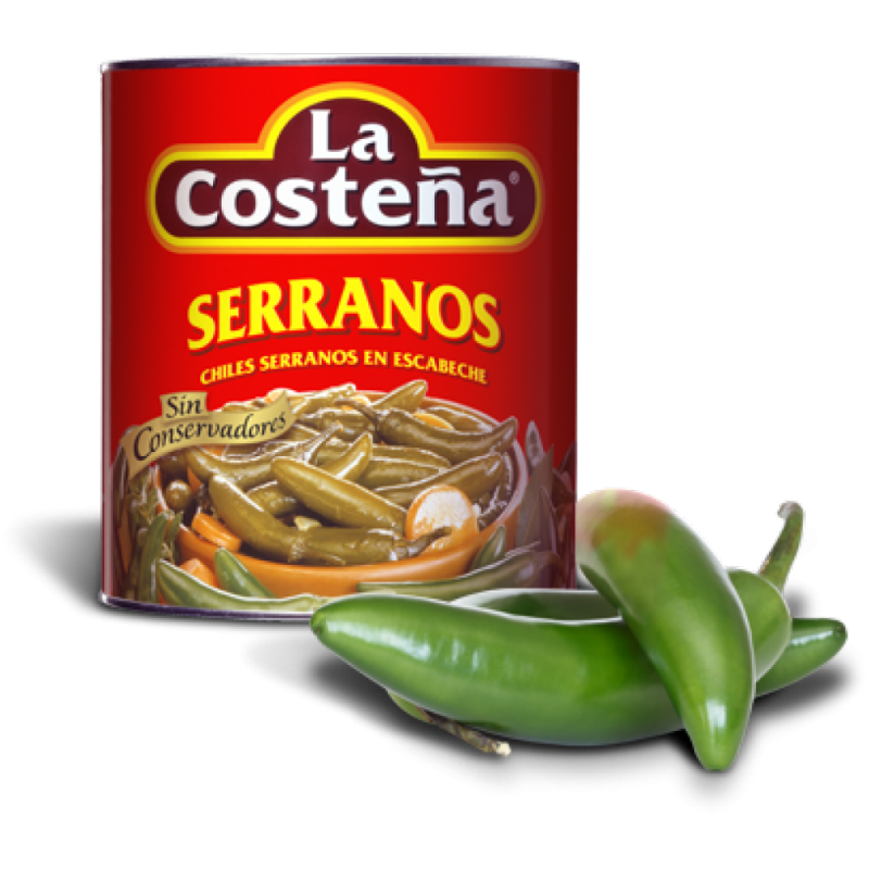 Serrano Chili La Costeña Costena