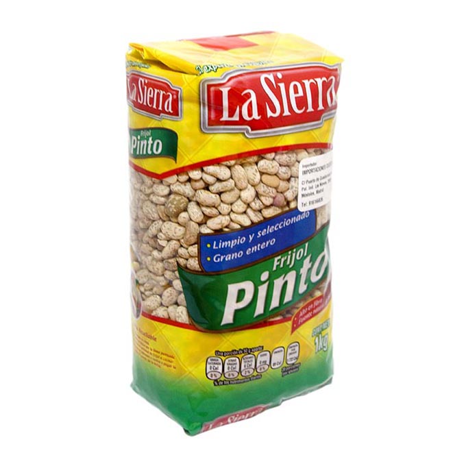 Frijoles pintos secos, La Sierra, 1 kg