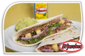 Tacos på anka med grön sås Tacos på anka med grön sås