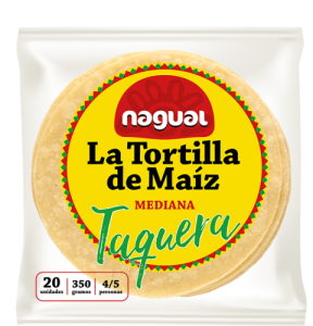 Gul Majstortillas för Mexikanska tacos, 15 cm