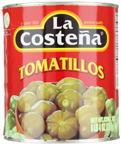 Tomatillos enteros para servicio de comidas, 2.8kg "La Costeña" (6uds)