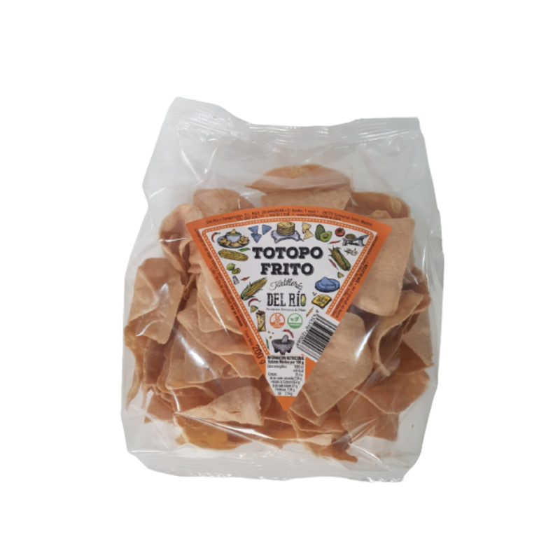 White corn tortilla chips (totopos) 200g