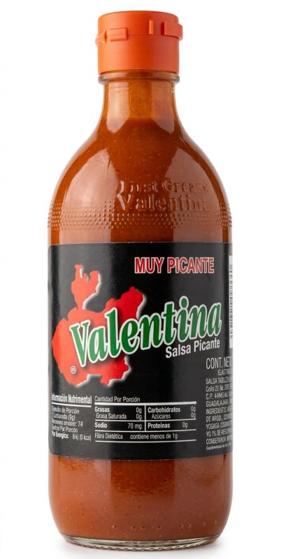 Valentina Extra Hot Sauce (Black Label) 370 ml