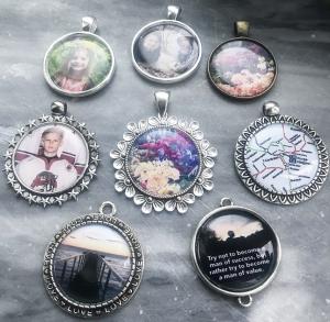 Fotoberlock med eget foto, 25mm, 1st