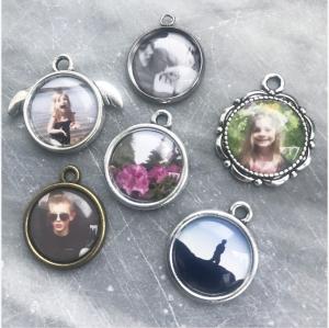 Fotoberlock med eget foto, 14mm, 1st