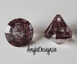 Prisma liten "Änglakropp" grå i acryl 1st