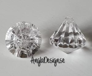 Prisma liten "Änglakropp" klar/transparent i acryl 1st